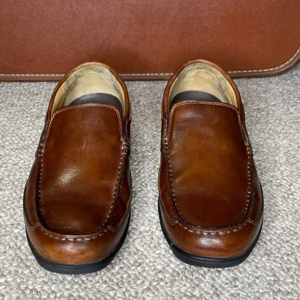 Johnston & Murphy slip on loafers